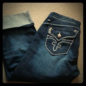 Rock Revival capri jeans